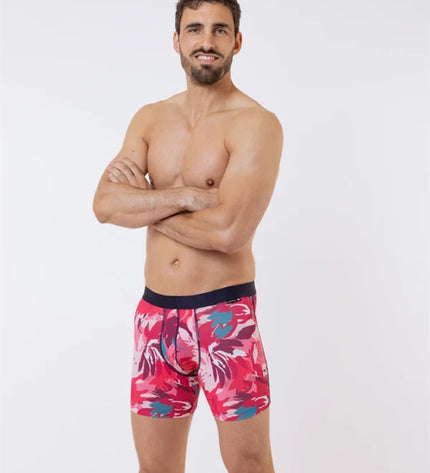 Loïc Henry Herren Unterwäsche Flames am Model