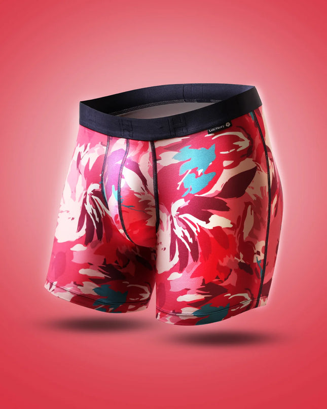 Loïc Henry Herren Boxer Flames mit patentiertem Haltesystem