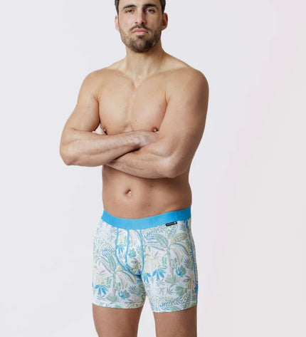 Loïc Henry Herren Unterwäsche Jungle Joy am Model