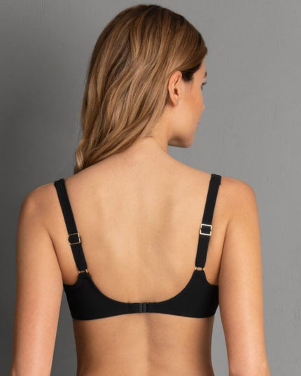 Rosa Faia Mix & Match Hermine Bikini Top schwarz