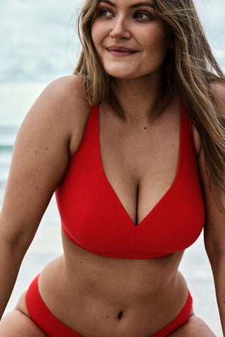 Prima Donna Swim Triangel Bikini Top Aswan fiesta red