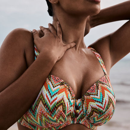 Prima Donna Swim Bikini mit Bügel ohne Polsterung Tubou ikat summer