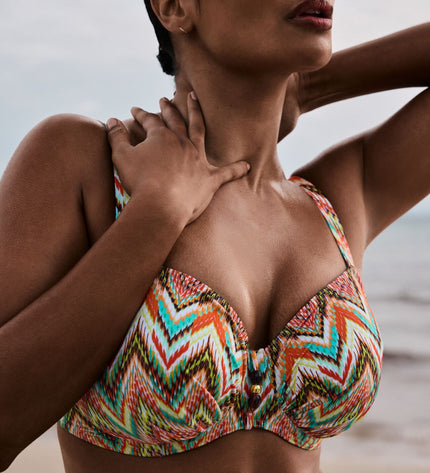Prima Donna Swim Bikini mit Bügel ohne Polsterung Tubou ikat summer