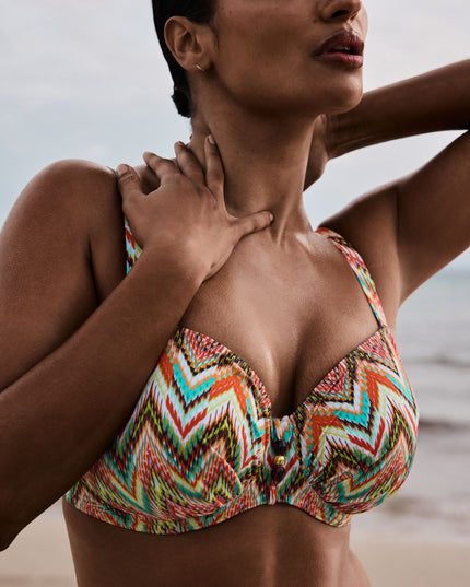 Prima Donna Swim Bikini mit Bügel ohne Polsterung Tubou ikat summer