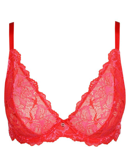 Marie Jo soutien-gorge décolleté profond Manyla pixie rouge 