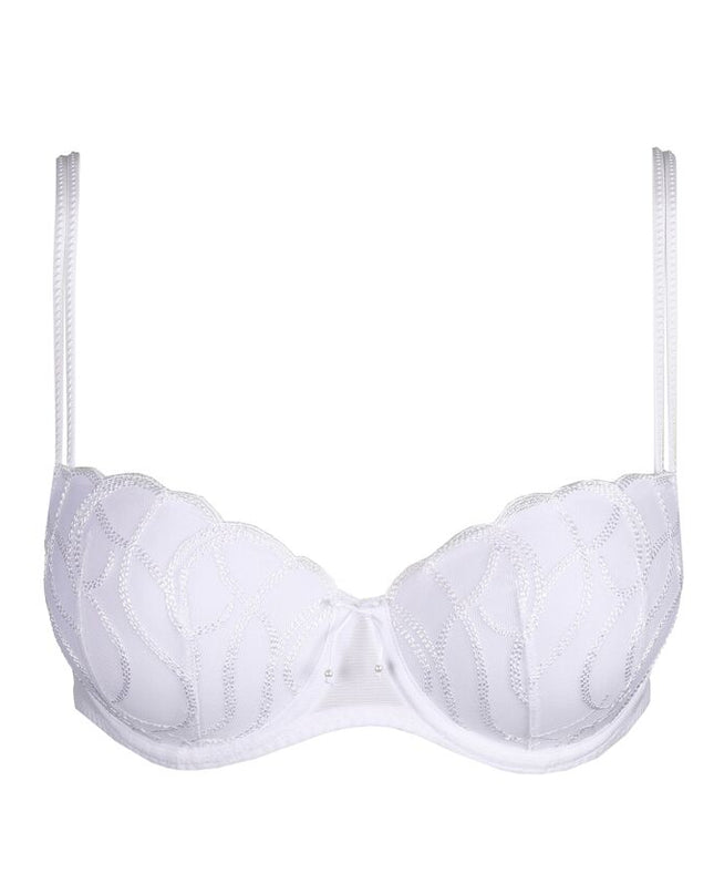 Marie Jo unterlegter BH Balconette Heleen weiss