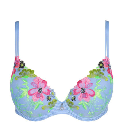 80C / Marie Jo unterlegter BH Herzform Odilly santoriniblue