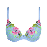 80C / Marie Jo unterlegter BH Herzform Odilly santoriniblue