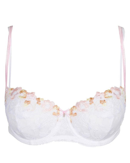 Soutien-gorge balconnet Marie Jo couture verticale Lizelot blanc