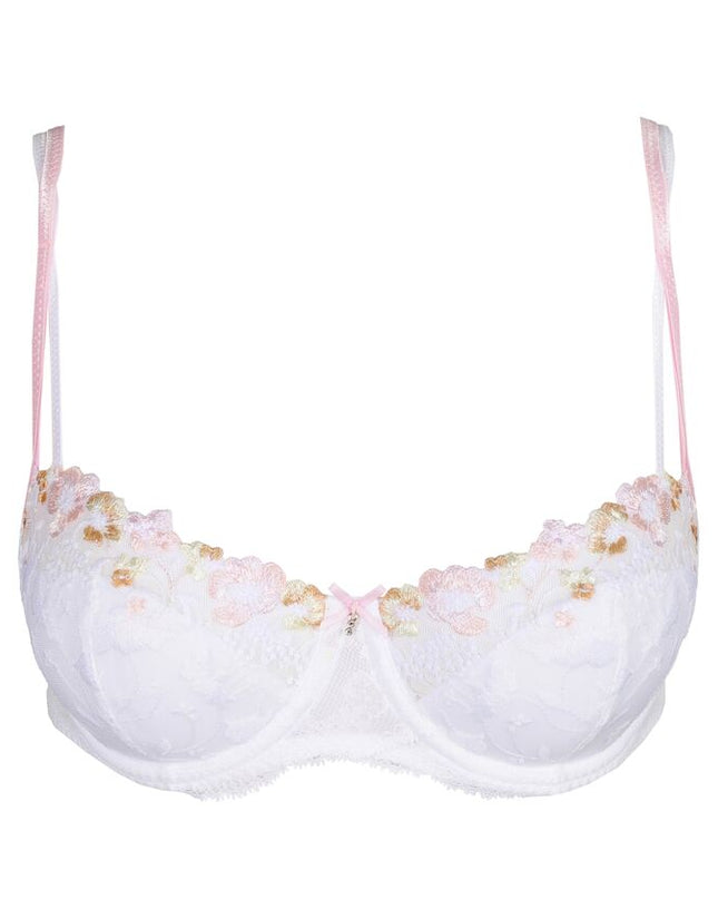 Soutien-gorge balconnet semi-rembourré Marie Jo Lizelot blanc