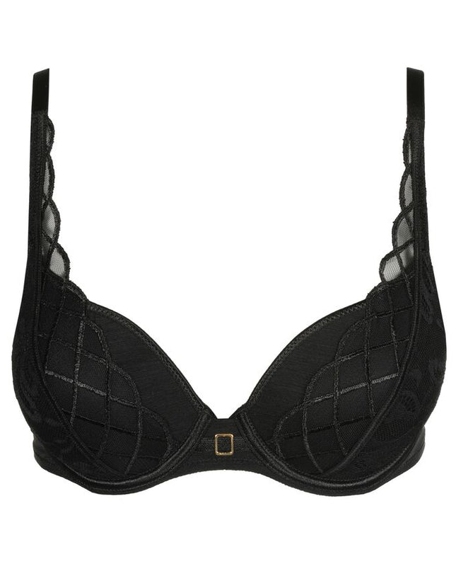 Marie Jo soutien-gorge coque forme coeur Aven noir