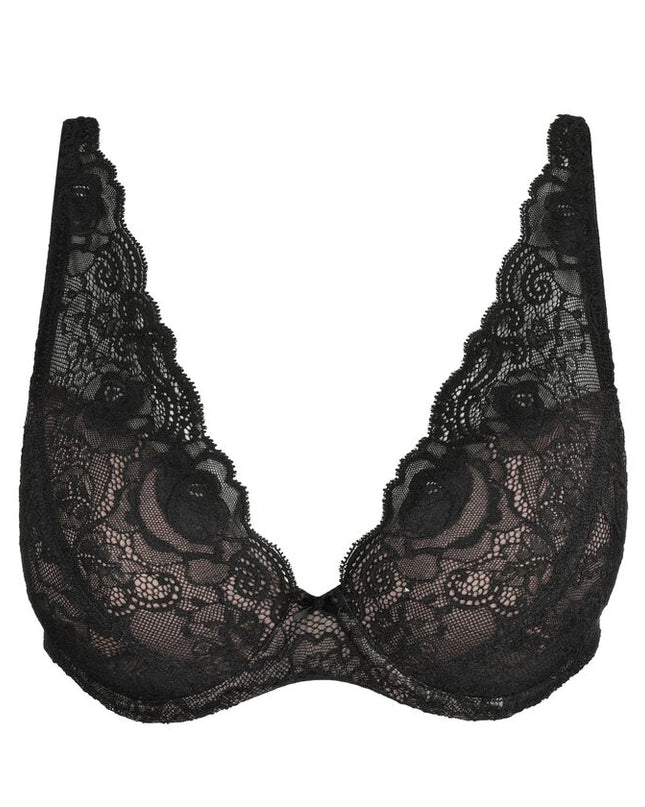 Marie Jo soutien-gorge coque décolleté profond Cyrile noir