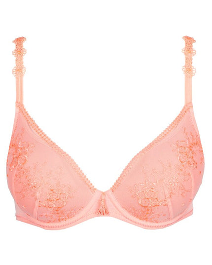 Marie Jo unterlegter BH mit Bügel Herzform Annaelle neon peach