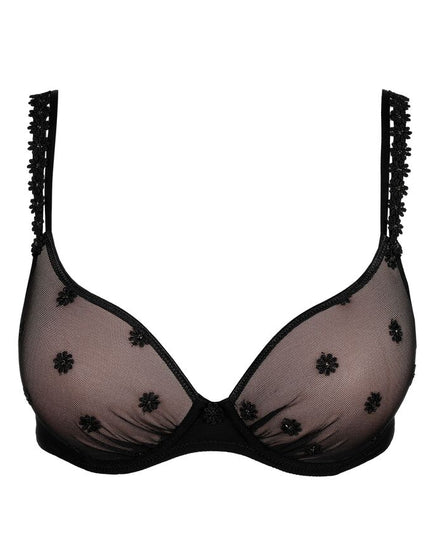 Marie Jo unterlegter Bügel BH Herzform Daisy schwarz