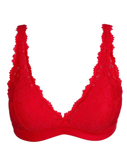 Marie Jo unterlegtes Bralette ohne Bügel Soft Studio true red