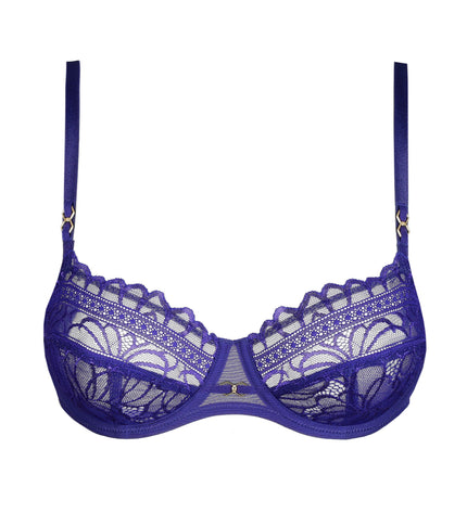 Marie Jo Bügel BH ohne Polsterung Cerina velvet blue
