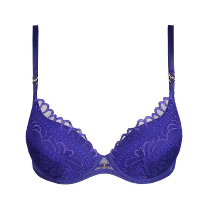 Marie Jo unterlegter BH Herzform Cerina velvet blue