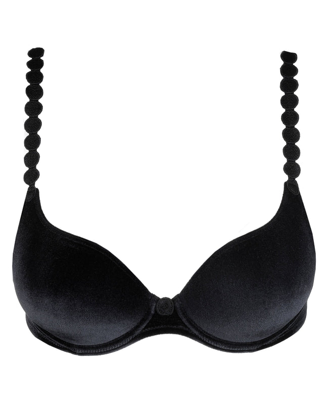 Marie Jo Unterlegter BH Herzform Tom black velvet