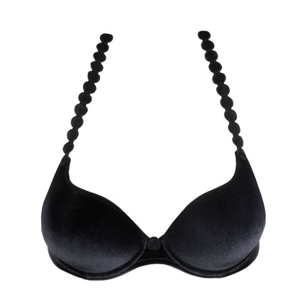 Marie Jo Unterlegter BH Herzform Tom black velvet