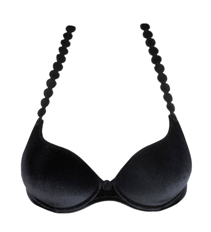 Marie Jo Unterlegter BH Herzform Tom black velvet