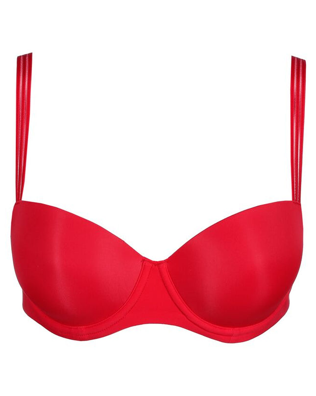 Marie Jo Unterlegter BH Aussenträger Louie True Red