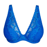 Prima Donna Twist halb Unterlegter BH Tiefdekolletiert Mocuto blu china