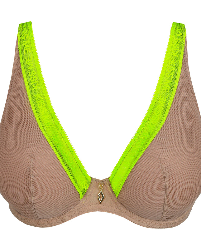 Prima Donna Twist Halb unterlegter BH mit Bügel Tiefdekolletiert Cools ginger