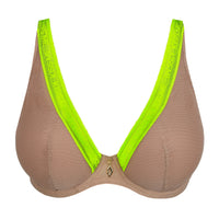 Prima Donna Twist Halb unterlegter BH mit Bügel Tiefdekolletiert Cools ginger