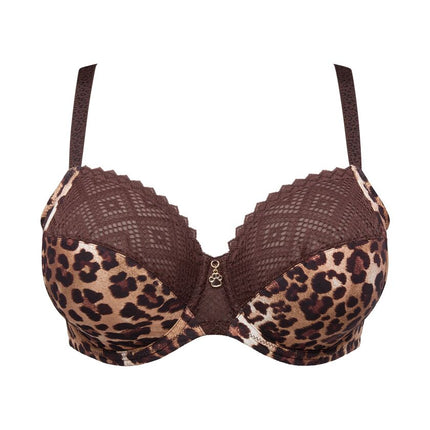 Prima Donna Twist Bügel-BH ohne Polsterung Giganni leopard bloom