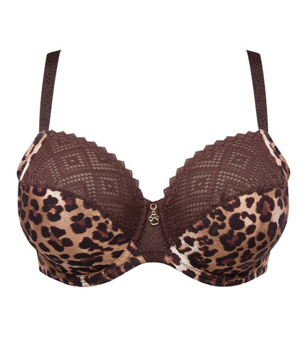 Prima Donna Twist Bügel-BH ohne Polsterung Giganni leopard bloom