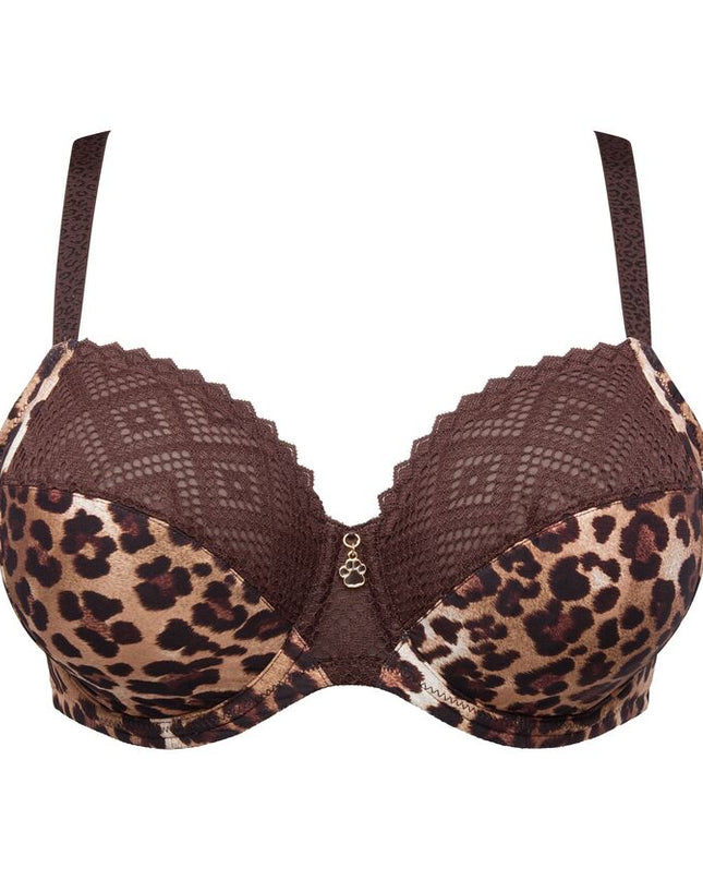 Prima Donna Twist Bügel-BH ohne Polsterung Giganni leopard bloom
