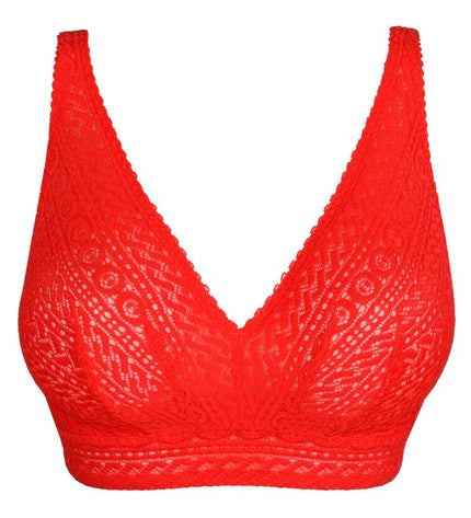 Prima Donna Bralette ohne Bügel Montara true red