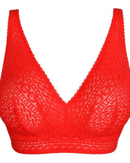 Prima Donna Bralette ohne Bügel Montara true red