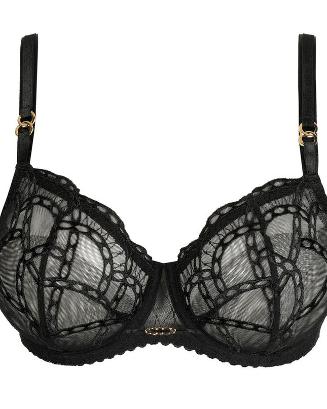 Primadonna Balconette BH vertikaler Naht Naica schwarz