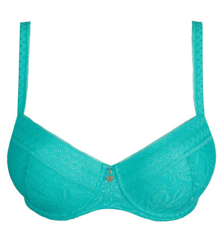 Prima Donna Twist unterlegter BH Balconette Palermo sunny teal