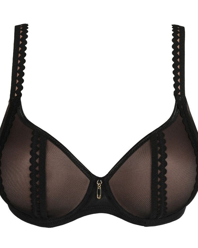 Prima Donna Twist soutien-gorge rembourré forme coeur Vivgirl noir