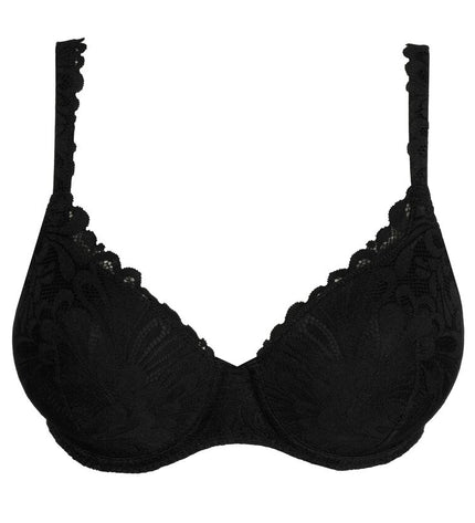 Prima Donna Twist unterlegter BH Herzform Rupi schwarz