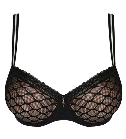 Prima Donna Twist unterlegter BH Balconette Nako schwarz