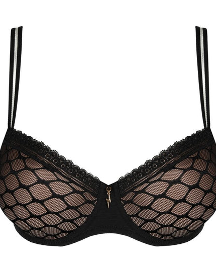 Prima Donna Twist unterlegter BH Balconette Nako schwarz