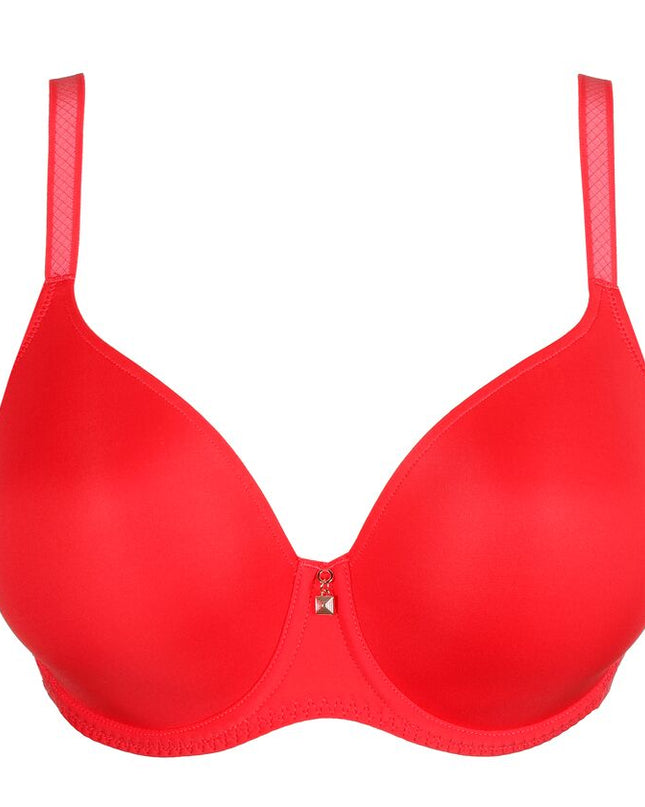 Prima Donna Twist unterlegter BH mit Bügel Herzform Grace Bay Koralle