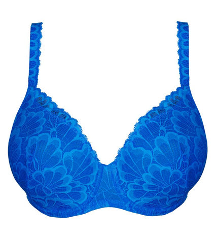 Prima Donna Twist unterlegter BH mit Bügel Herzform Mocuto blu china