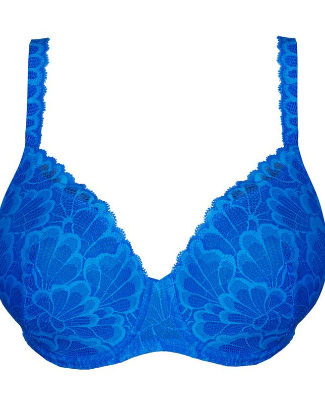 Prima Donna Twist unterlegter BH mit Bügel Herzform Mocuto blu china