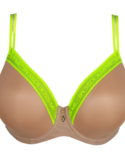 Prima Donna Twist unterlegter BH mit Bügel Herzform Cools ginger