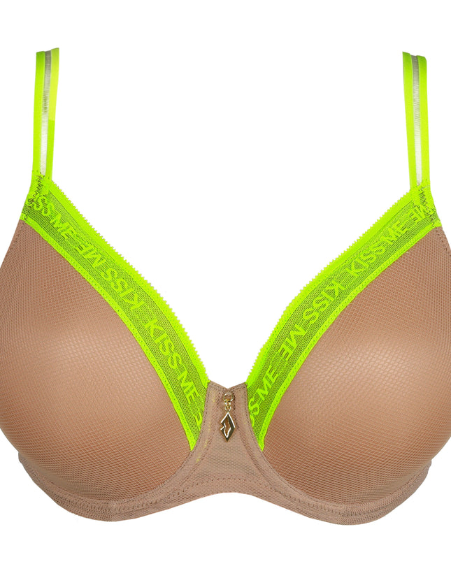 Prima Donna Twist unterlegter BH mit Bügel Herzform Cools ginger