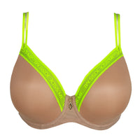 Prima Donna Twist unterlegter BH mit Bügel Herzform Cools ginger