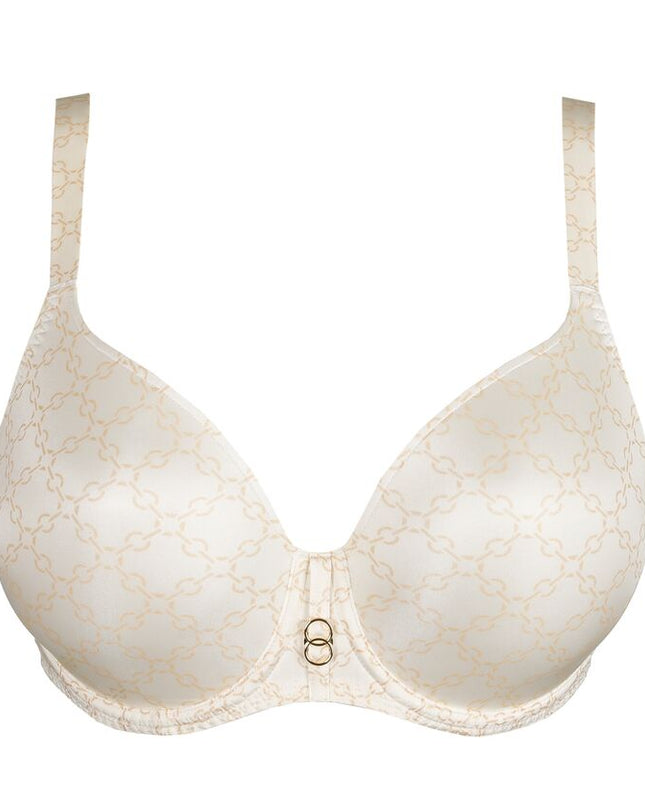 Prima Donna Twist unterlegter BH mit Bügel Herzform Kero natur