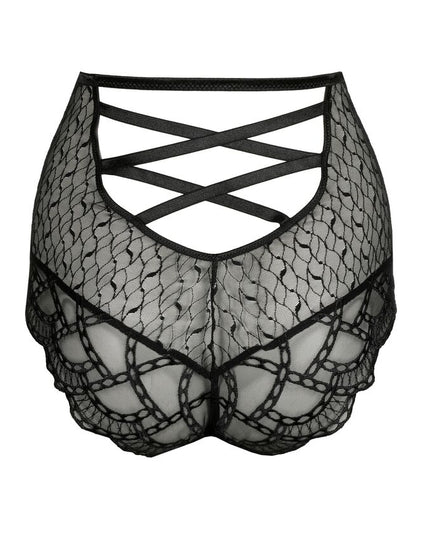 Primadonna Exklusiv Slip mit Schnürung Naica schwarz