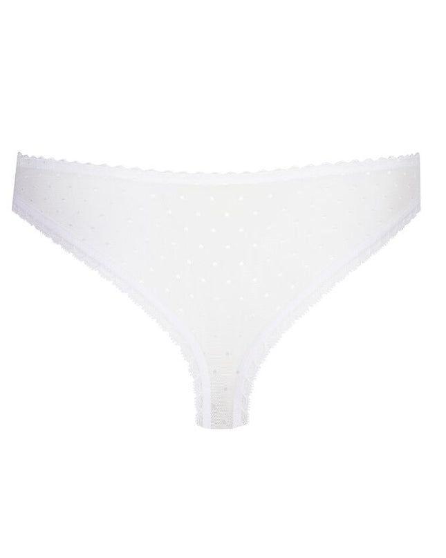 Marie Jo String Chen yacht blanc