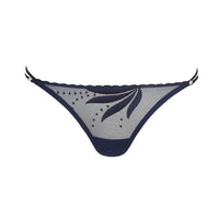 Marie Jo String Etoile bleu saphir