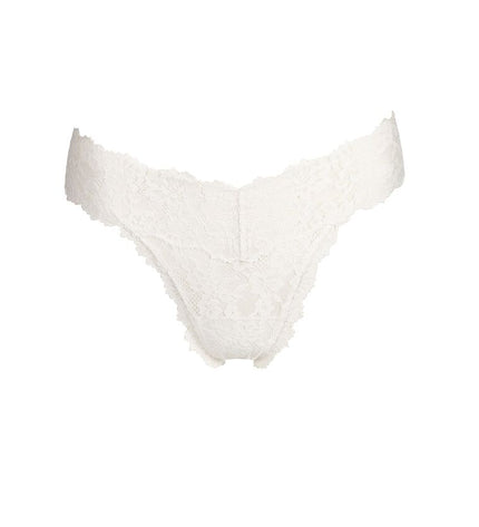 Marie Jo String mit Spitze Soft Studio natur